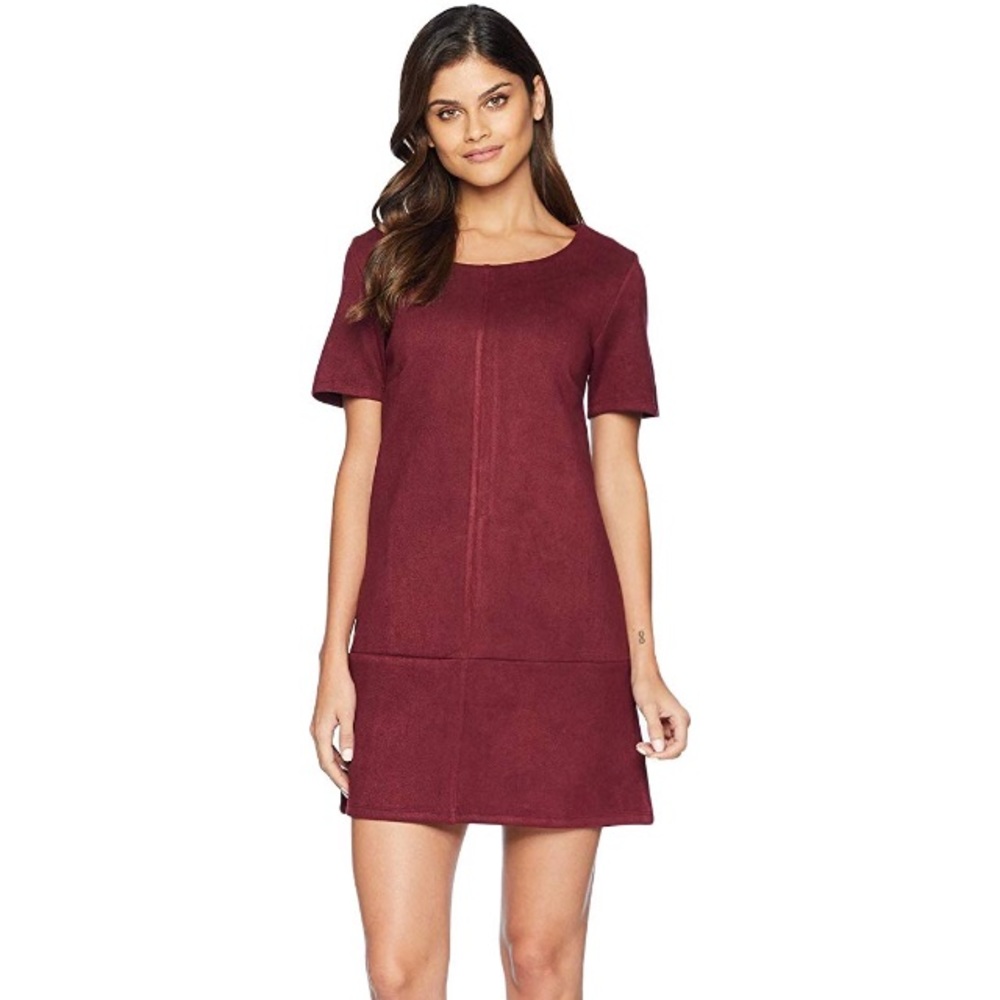Bishop & Young faux suede shift dress